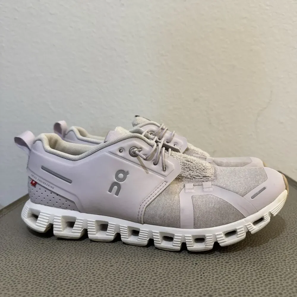 On Cloud 5 Terry Light Purple Womens Running Shoes Sneakers Size 9.5